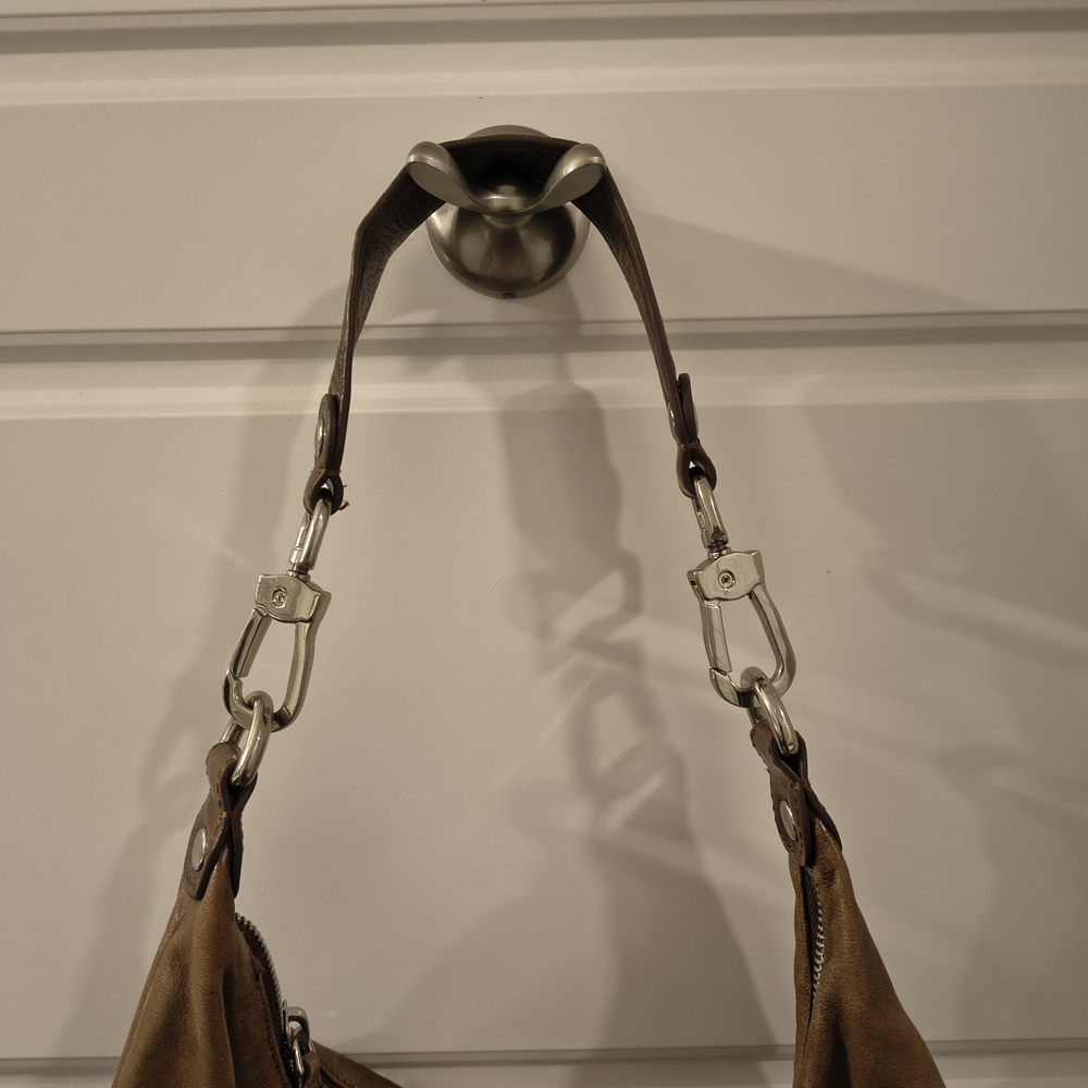 HOBO Floral Interior Leather Bag - Picture 3 of 5
